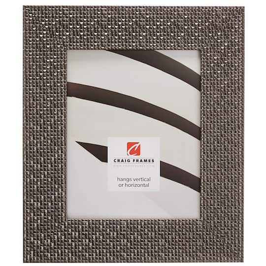 Craig Frames Glimmer Pewter Gray Picture Frame